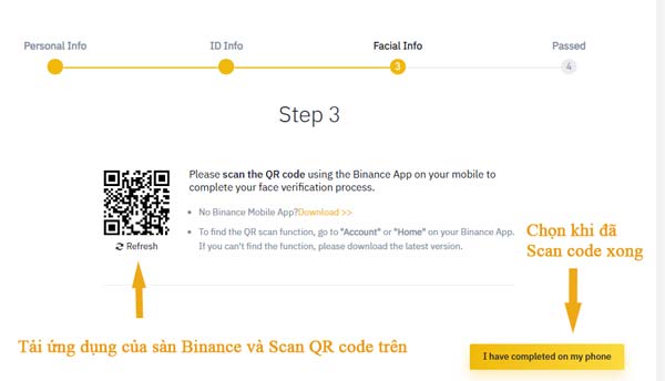Hướng dẫn xác minh sàn binance năm 2020 mới