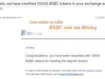 Cách kiếm được nhiều BXBC coin sàn Bitsdaq