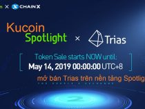 Sàn KuCoin bán ieo Trias (TRY) trên Spotlight vào ngày 14 tháng 5