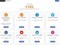 Nhận Bounty miễn phí đồng VDX sắp lên sàn Bittrex