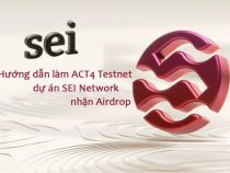 Hướng dẫn làm ACT4 Testnet dự án SEI Network nhận Airdrop
