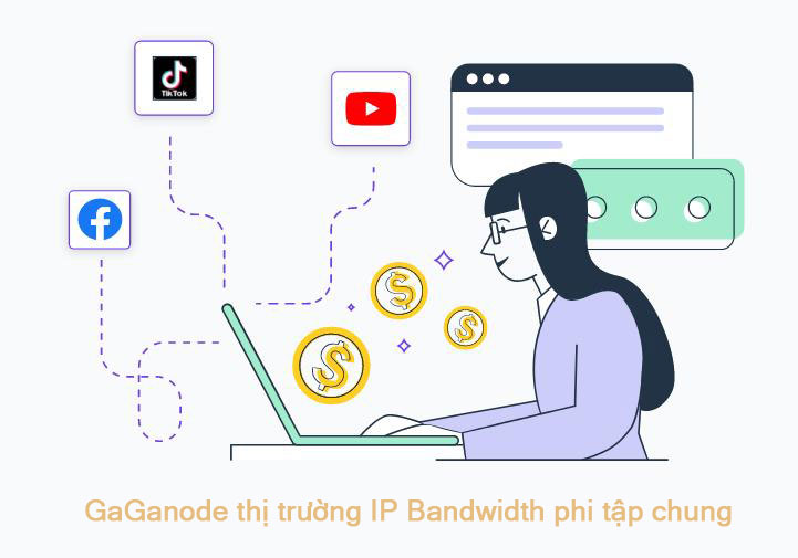 thông tin gaganode IP Bandwidth market